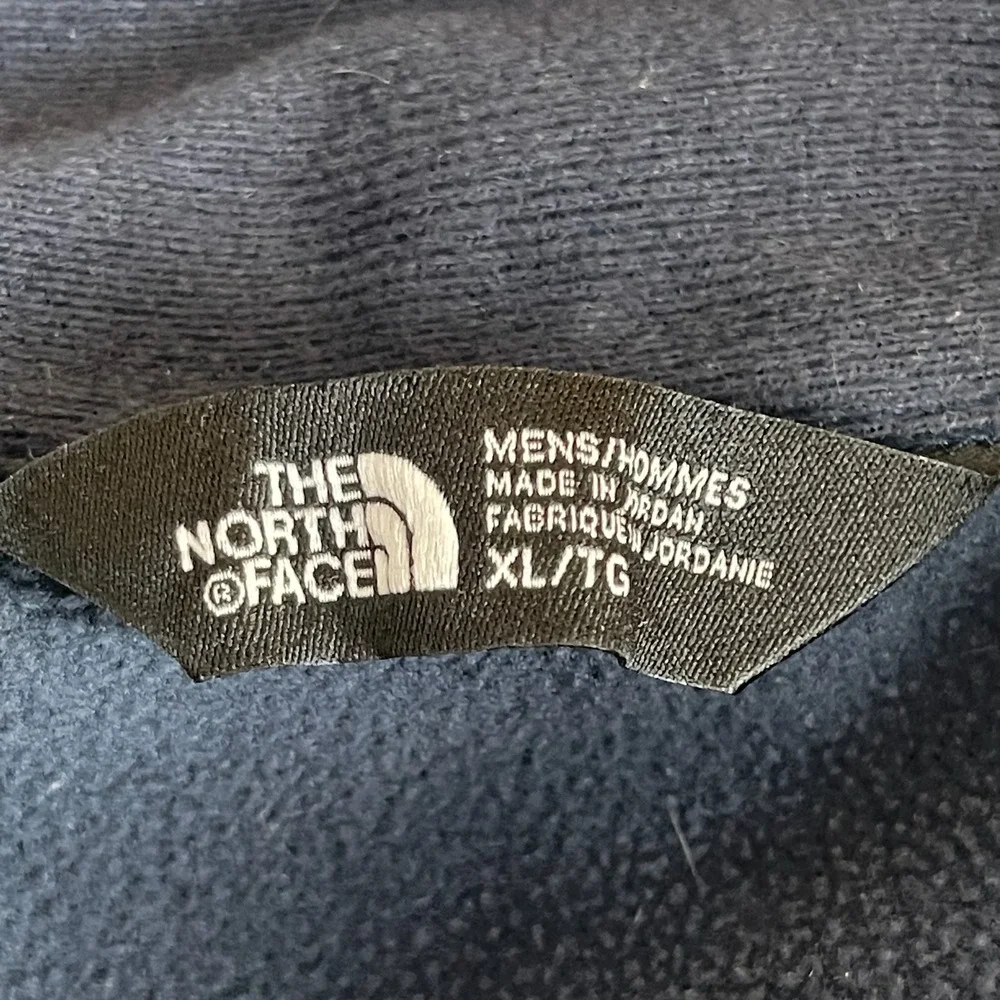 The North Face Men's Blue J.B. Hunt Skyline Quarter Zip Pullover Shirt Size XL